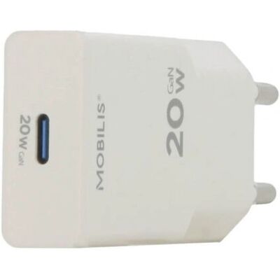 Mobilis 020025 Weiß 20 W Wandladegerät Mobilis 020025 Weiß 20 W Wandladegerät
