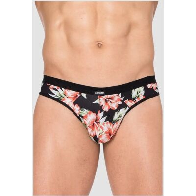 Tanga Imprimé Floral Noir XL de New Look - Lingerie Tanga Imprimé Floral Noir XL de New Look - Lingerie