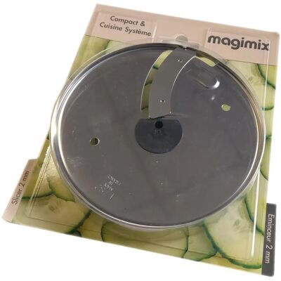 Magimix - Modèle 17369 - 2 mm - Disque de coupe - Publicité Magimix - Modèle 17369 - 2 mm - Disque de coupe - Publicité