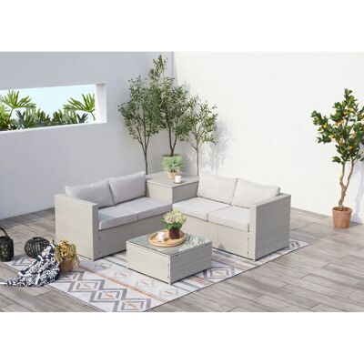 Set da esterno grigio Silang - Concept-Usine Set da esterno grigio Silang - Concept-Usine