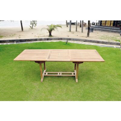 Tavolo da esterno Concept Usine Kajang - Teak resistente alle intemperie, 10 persone Tavolo da esterno Concept Usine Kajang - Teak resistente alle intemperie, 10 persone