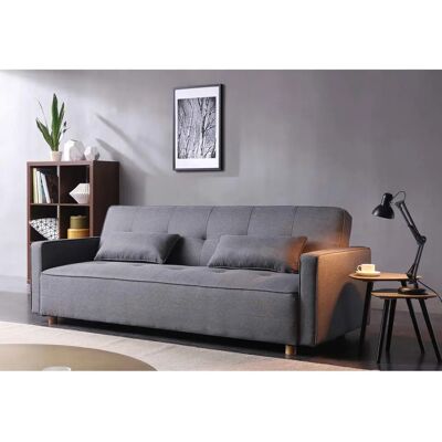 Concept-usine - Sofá Copenhague gris de 3 plazas - Gris Concept-usine - Sofá Copenhague gris de 3 plazas - Gris