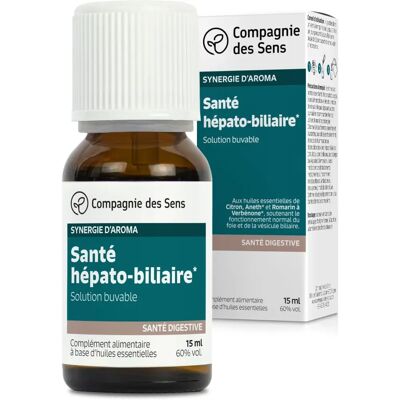 La Compagnie des Sens Huile Essentielle Hépatobiliaire 15ml - Complément Alimentaire - Publicité La Compagnie des Sens Huile Essentielle Hépatobiliaire 15ml - Complément Alimentaire - Publicité