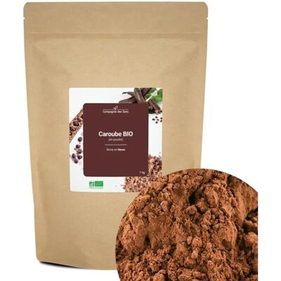 La Compagnie des Sens - Caroube - Bio - Riche en fibres - Powder - Publicité La Compagnie des Sens - Caroube - Bio - Riche en fibres - Powder - Publicité