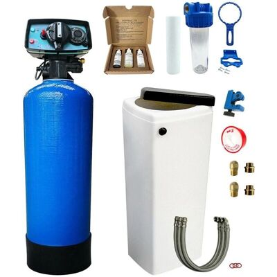 Pentair - Ablandador de agua 20L resina - Kit de instalación completo Pentair - Ablandador de agua 20L resina - Kit de instalación completo