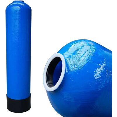 TOODO Botella Descalcificadora - 8x35 - 24,8L - Roscado 2,5" - Plástico TOODO Botella Descalcificadora - 8x35 - 24,8L - Roscado 2,5" - Plástico