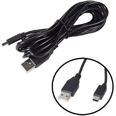 Straße Game - WiiU USB Power Cable - Noir - 3m - Cable - Publicité Straße Game - WiiU USB Power Cable - Noir - 3m - Cable - Publicité