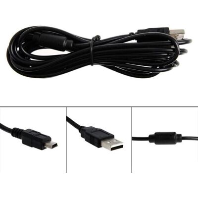 Câble Manette PS3 Sony - 1,8m Usb Mini Usb - Publicité Câble Manette PS3 Sony - 1,8m Usb Mini Usb - Publicité