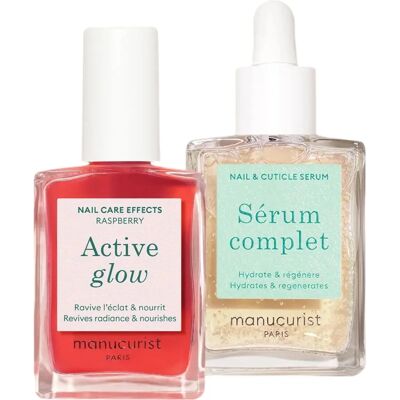 Manucurist Healthy Glow Nagellak Serum - Nagel- & Nagelverzorgingsduo Manucurist Healthy Glow Nagellak Serum - Nagel- & Nagelverzorgingsduo