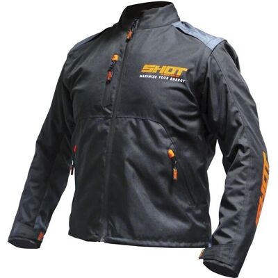 Shot Contact Assault - nero/arancio neon Shot Contact Assault - nero/arancio neon