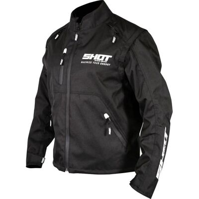 Giacca enduro Shot Contact Assault - Nero/Bianco - S Giacca enduro Shot Contact Assault - Nero/Bianco - S
