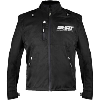 Giacca Enduro Shot Contact - Nero-Bianco - 3XL Giacca Enduro Shot Contact - Nero-Bianco - 3XL