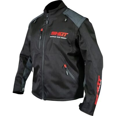 Chaqueta de motocross Shot Contact Assault - Negro Rojo - S Chaqueta de motocross Shot Contact Assault - Negro Rojo - S
