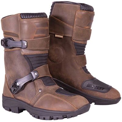 Scarpe da Motocross Shot ATV 2.0 - Marrone, Taglia 38 Scarpe da Motocross Shot ATV 2.0 - Marrone, Taglia 38