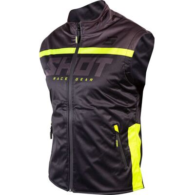 Gilet Shot Lite 2.0 Nero Giallo Impermeabile - Gilet Gilet Shot Lite 2.0 Nero Giallo Impermeabile - Gilet
