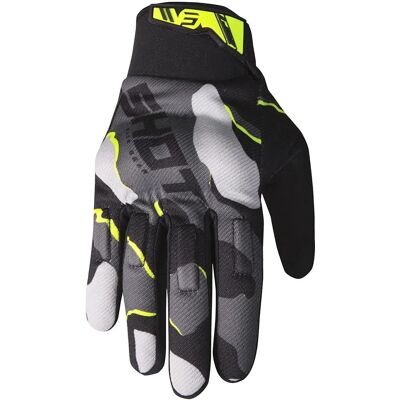 Gants de Motocross Shot Drift Camo - Protection contre chocs et abrasion - Publicité Gants de Motocross Shot Drift Camo - Protection contre chocs et abrasion - Publicité