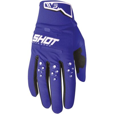 Gants de Cross Shot Vision Bleu XL - Gants - Publicité Gants de Cross Shot Vision Bleu XL - Gants - Publicité