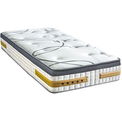 BELLECOUR LITERIE Matelas à mémoire de forme 90x200 Gris – Soutien équilibré et respirant - Publicité BELLECOUR LITERIE Matelas à mémoire de forme 90x200 Gris – Soutien équilibré et respirant - Publicité
