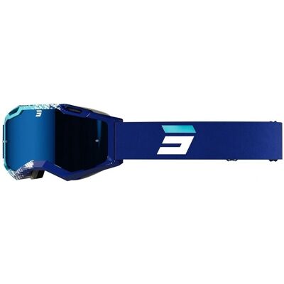 Lunettes de motocross Shot Iris 2.0 Fusion - Bleu Unisexe - Publicité Lunettes de motocross Shot Iris 2.0 Fusion - Bleu Unisexe - Publicité