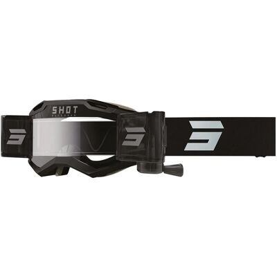 Shot Iris 2.0 Tech Roll-Off Motocross Brille - Schwarz Matt Shot Iris 2.0 Tech Roll-Off Motocross Brille - Schwarz Matt