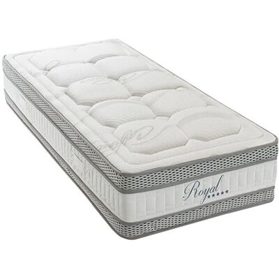 Matelas à mémoire de forme Royal 5 étoiles - Soutien moyen - Fabriqué en France - Publicité Matelas à mémoire de forme Royal 5 étoiles - Soutien moyen - Fabriqué en France - Publicité
