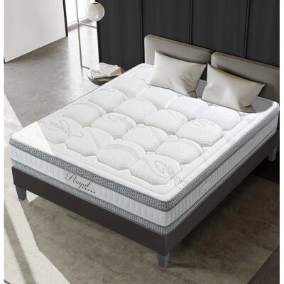 Matelas à mémoire de forme Royal 5 étoiles - Support moyen - Publicité Matelas à mémoire de forme Royal 5 étoiles - Support moyen - Publicité