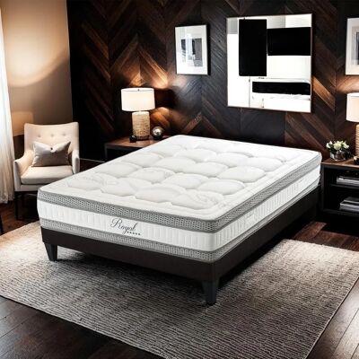 Matelas à mémoire de forme Royal 5 étoiles - Support moyen - Publicité Matelas à mémoire de forme Royal 5 étoiles - Support moyen - Publicité