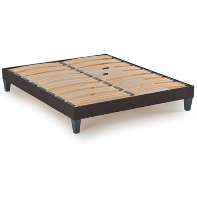 Olympe Literie Cadre de Lit - Support en Bois Durable - Publicité Olympe Literie Cadre de Lit - Support en Bois Durable - Publicité