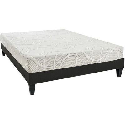 Olympe Literie Modèle 4BC.SR.K15.1620 Matelas en mousse à mémoire - Ensemble Matelas et Sommier - Publicité Olympe Literie Modèle 4BC.SR.K15.1620 Matelas en mousse à mémoire - Ensemble Matelas et Sommier - Publicité