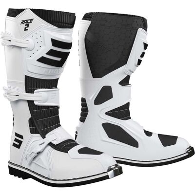 Bottes de Motocross Shot Race 2 - Légères, Protégées, Unisex - Publicité Bottes de Motocross Shot Race 2 - Légères, Protégées, Unisex - Publicité
