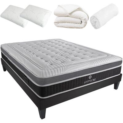 Ensemble Matelas à Mémoire de Forme Élégance - 11 Zones, Qualité Française - Publicité Ensemble Matelas à Mémoire de Forme Élégance - 11 Zones, Qualité Française - Publicité