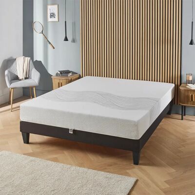 Matelas Mousse à Mémoire 140x200cm OLYMPE LITERIE - Support et Respirabilité - Publicité Matelas Mousse à Mémoire 140x200cm OLYMPE LITERIE - Support et Respirabilité - Publicité