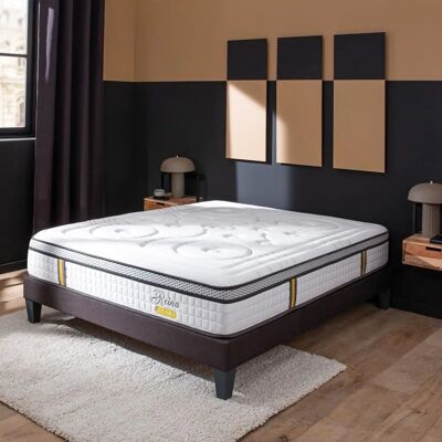 Bellecour Reina 2.0 - Matelas à ressorts ensachés & Mémoire de forme - 160x200cm - Publicité Bellecour Reina 2.0 - Matelas à ressorts ensachés & Mémoire de forme - 160x200cm - Publicité