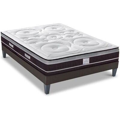 Hypsom - Modèle Divin - Matelas à ressorts ensachés avec mémoire de forme - 90x190cm - Publicité Hypsom - Modèle Divin - Matelas à ressorts ensachés avec mémoire de forme - 90x190cm - Publicité