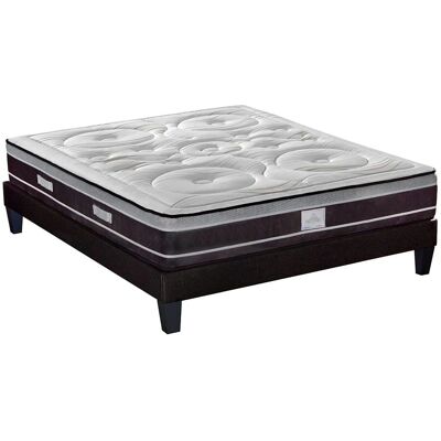 Ensemble Matelas et Sommier Divin Hypsom - Ressorts ensachés, Mémoire - 28cm - Publicité Ensemble Matelas et Sommier Divin Hypsom - Ressorts ensachés, Mémoire - 28cm - Publicité