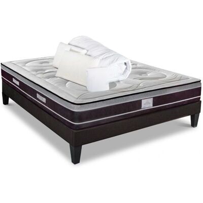 Pack Hypsom Matelas à Mémoire de Forme & Sommier - 160x200 cm - Publicité Pack Hypsom Matelas à Mémoire de Forme & Sommier - 160x200 cm - Publicité