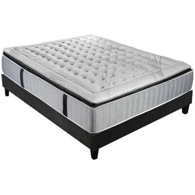 Olympe Literie 4VP.PIL.K15.0919 Matelas en Mousse à Mémoire - Soutien Moyen - Publicité Olympe Literie 4VP.PIL.K15.0919 Matelas en Mousse à Mémoire - Soutien Moyen - Publicité