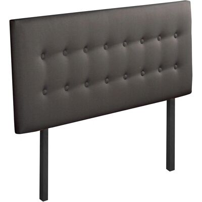Bellecour - Tête de lit Margot 140x110cm Gris - Tête de lit - Publicité Bellecour - Tête de lit Margot 140x110cm Gris - Tête de lit - Publicité