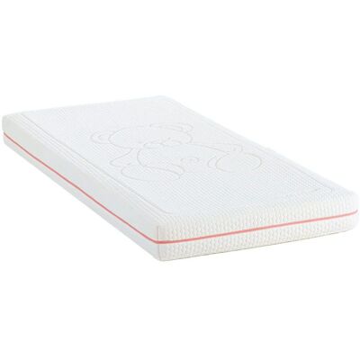Matelas Rose pour Bébé MINEA - Soutien en Mousse Haute Densité - Garantie 2 ans - Publicité Matelas Rose pour Bébé MINEA - Soutien en Mousse Haute Densité - Garantie 2 ans - Publicité