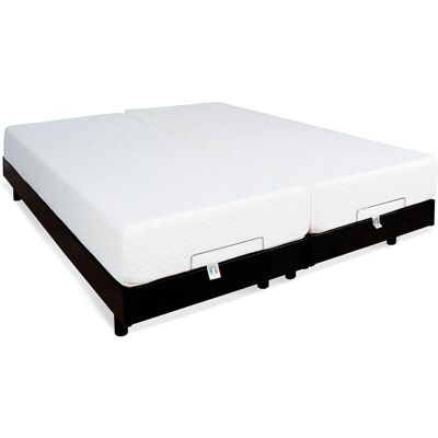Bellecour Modèle - Structure de lit électrique avec Matelas à mémoire de forme - Publicité Bellecour Modèle - Structure de lit électrique avec Matelas à mémoire de forme - Publicité