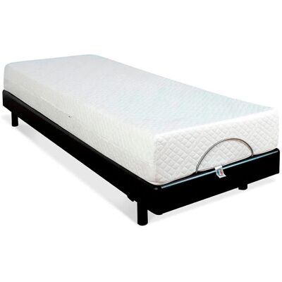 BELLECOUR LITERIE Ensemble Lit Électrique 80x200 - Sommier & Matelas Mémoire - Publicité BELLECOUR LITERIE Ensemble Lit Électrique 80x200 - Sommier & Matelas Mémoire - Publicité