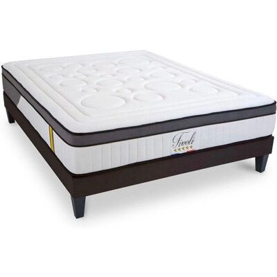 Ensemble Matelas Mémoire de forme + Sommier Tivoli 140x200 cm - Publicité Ensemble Matelas Mémoire de forme + Sommier Tivoli 140x200 cm - Publicité