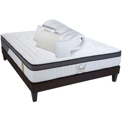 Bellecour Tivoli 140x200cm - Pack Literie en Mémoire de Forme - Publicité Bellecour Tivoli 140x200cm - Pack Literie en Mémoire de Forme - Publicité