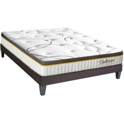 Bellecour Modèle 180x200cm - Ressorts ensachés, Mousse mémoire - Pack Matelas - Publicité Bellecour Modèle 180x200cm - Ressorts ensachés, Mousse mémoire - Pack Matelas - Publicité