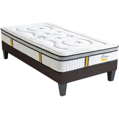 Bellecour Reina 90x190cm - Matelas à ressorts ensachés & Sommier - Publicité Bellecour Reina 90x190cm - Matelas à ressorts ensachés & Sommier - Publicité