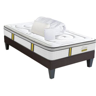 Bellecour REINA 160x200cm - Pack Literie - Blanc - Publicité Bellecour REINA 160x200cm - Pack Literie - Blanc - Publicité