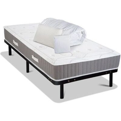 Olympe - Pack Prêt à dormir Intuition 90x190 cm - Ensemble literie - Publicité Olympe - Pack Prêt à dormir Intuition 90x190 cm - Ensemble literie - Publicité