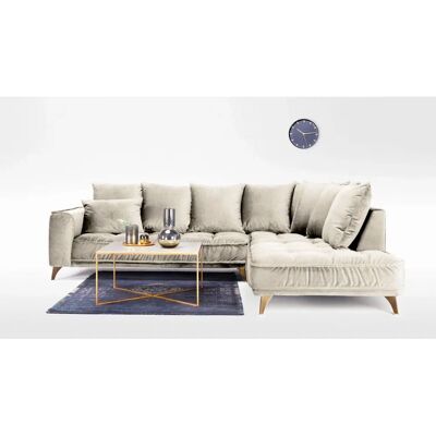 Maison Aubertin - FR83903 - Beige - 4 places - Sofa bed - Publicité Maison Aubertin - FR83903 - Beige - 4 places - Sofa bed - Publicité