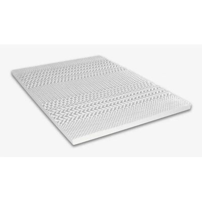 Matelas à mémoire de forme Maison Aubertin - 7 zones - Blanc - Publicité Matelas à mémoire de forme Maison Aubertin - 7 zones - Blanc - Publicité