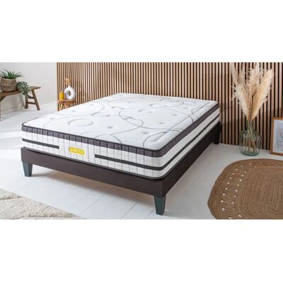 Maison Aubertin FR18155 Matelas en mousse à mémoire - 160x200cm - Ferme - Publicité Maison Aubertin FR18155 Matelas en mousse à mémoire - 160x200cm - Ferme - Publicité